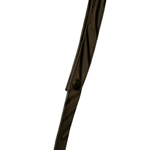 Charles Klein brown shoulder bag, embossed leather, classic, everyday, simple - Picture 5 of 6